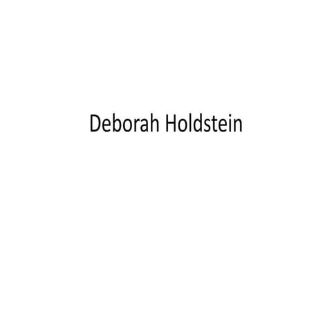 Deborah holdstein
