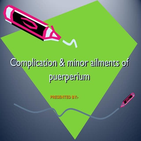 debosmita complication puerperium of uterus