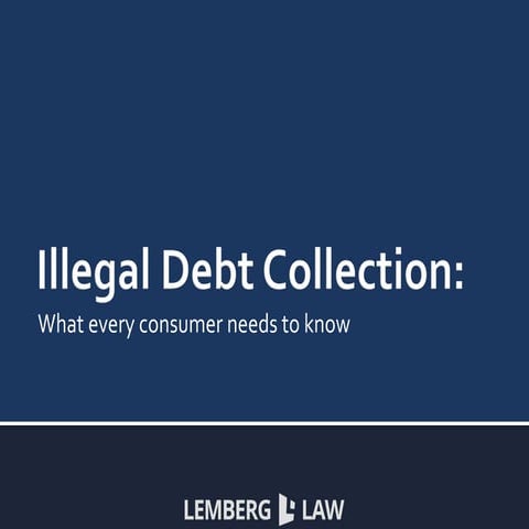 Debt Collection Harassment: What Consumers Should Know | PDF