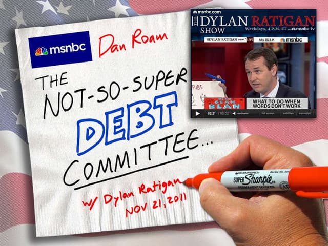 Dan Roam & MSNBC on the Debt Crisis