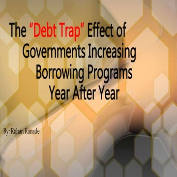 Debt trap