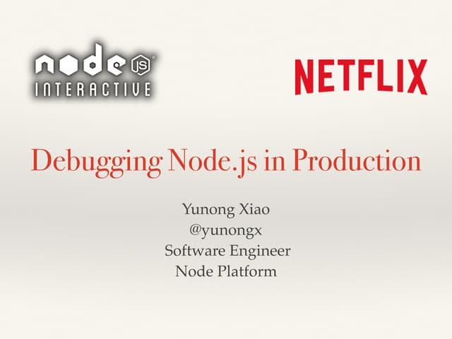 Node Interactive Debugging Node.js In Production
