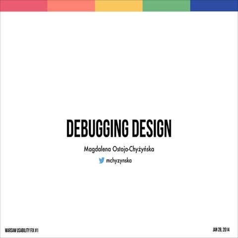 Debugging Design [EN]