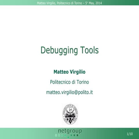 Debugging tools | PPT