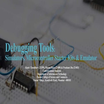 Debugging Tools.pptx