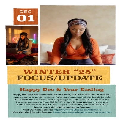 Winter Focus Happy Dec Students by LDM Recording