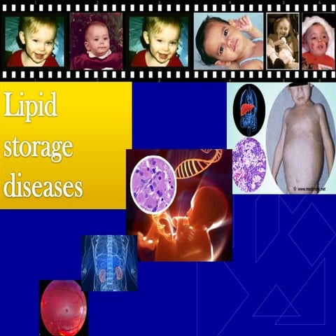 LIPID STORAGE DISEASES MUHAMMAD MUSTANSAR FJMC LAHORE