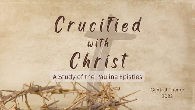 Crucified with Christ