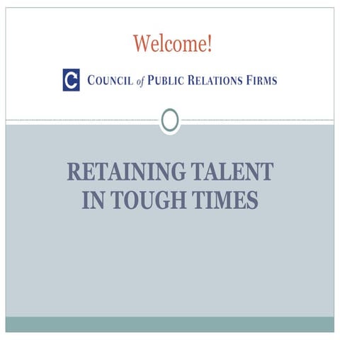 HR Roundtable - Cyndi Graziano Presentation