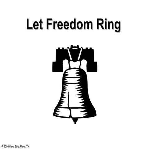 Dec 8 let freedom ring powerpoint