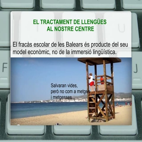 Decaleg tractament de llengues als centres