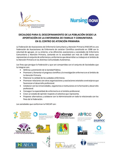 Decálogo para una atención primaria de calidad | PDF