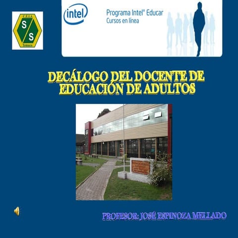 Decalogo Docente