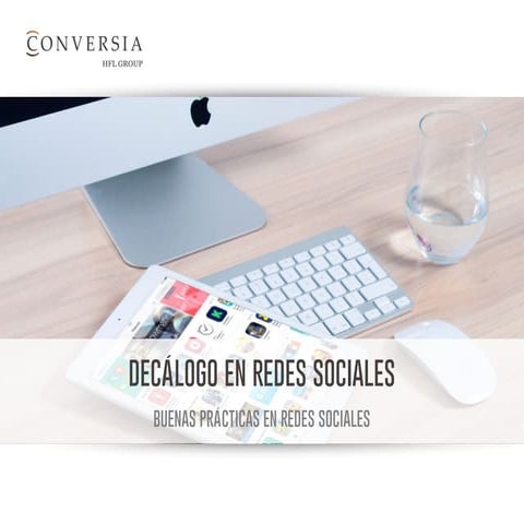 Decalogo de normas para buen uso de las redes sociales | DOCX