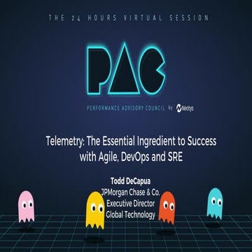 Neotys PAC 2018 - Todd De Capua