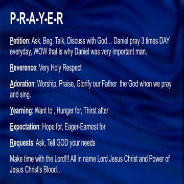 05/06/12 Bible Study Notes
