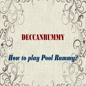 INDIAN RUMMY RULES PDF | PDF