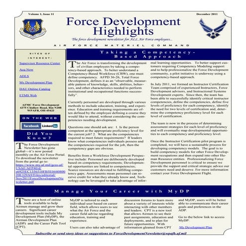 Military Operational Capability Concept Training (OCD) Training | PPTX