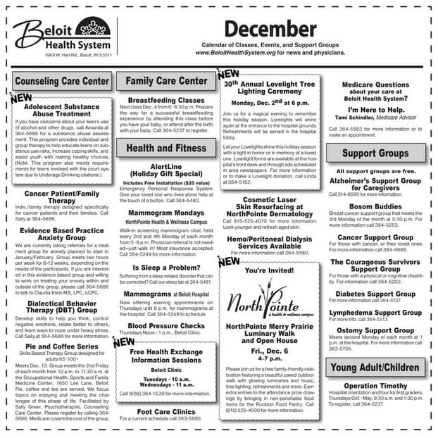 December 2013 calendar