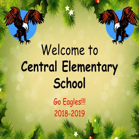 December 2018 welcome to central web power point