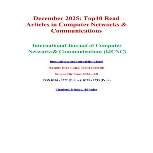 December_2025 Top 10 Read Articles in Computer Networks ...