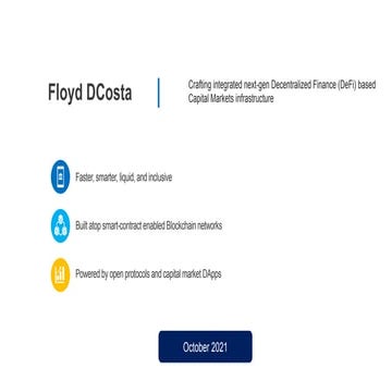Crafting Decentralized Finance (DeFi) based Capital Market infrastructure
