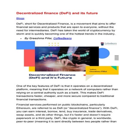 Decentralized finance (DeFi) and its future.pdf