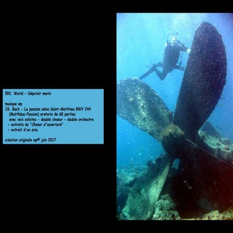 Destroços subaquáticos da 2ª guerra!