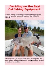catfishing equipment