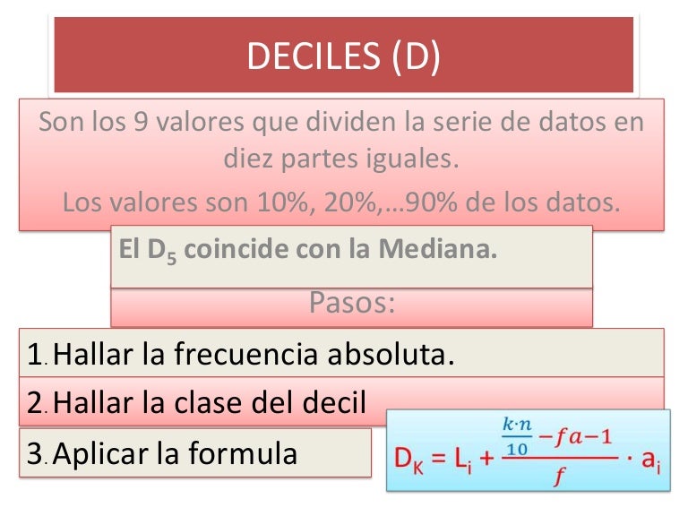 Los Deciles
