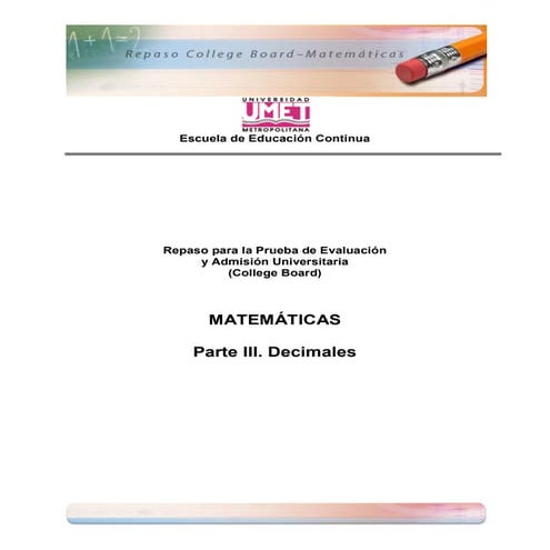 Decimales