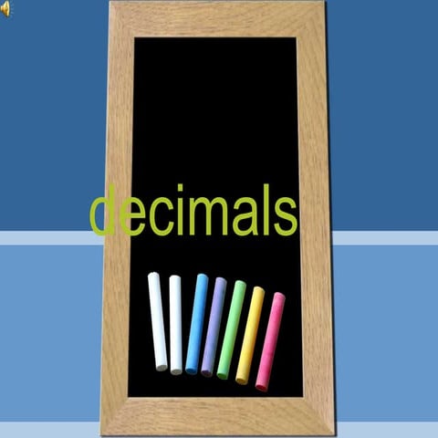 Decimals