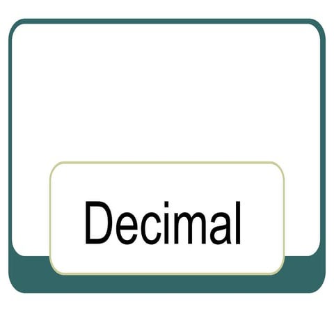 HOW TO WRITE AND CONVERT TO Decimals.ppt