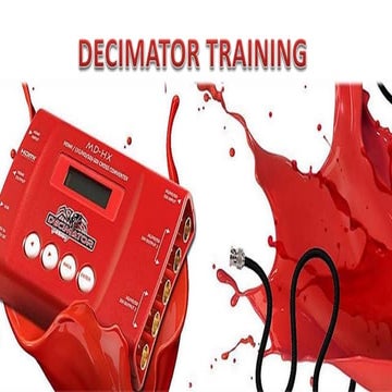 Decimator training | PPTX