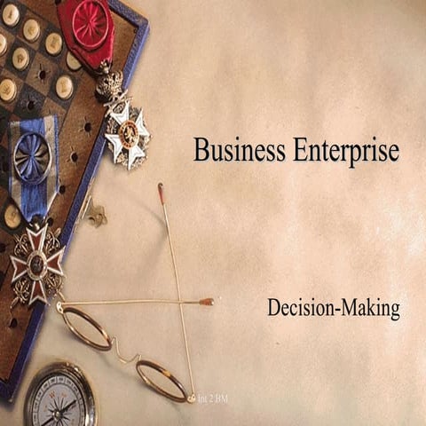 Decision Making Int 2