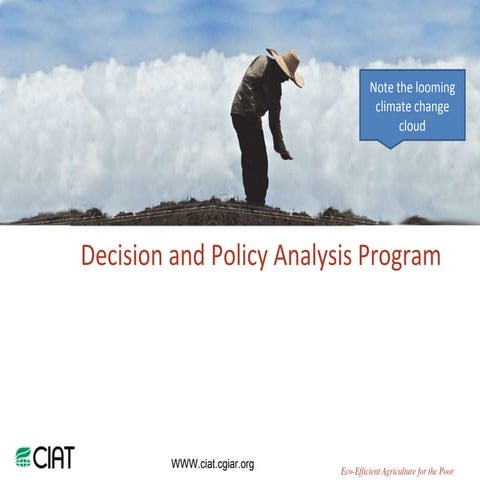 Decision and policy analysis May 2010