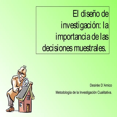 Decisiones Muestrales. 