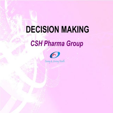 Decision Making