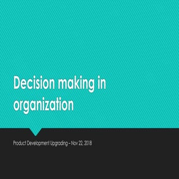 Decision making | PPT