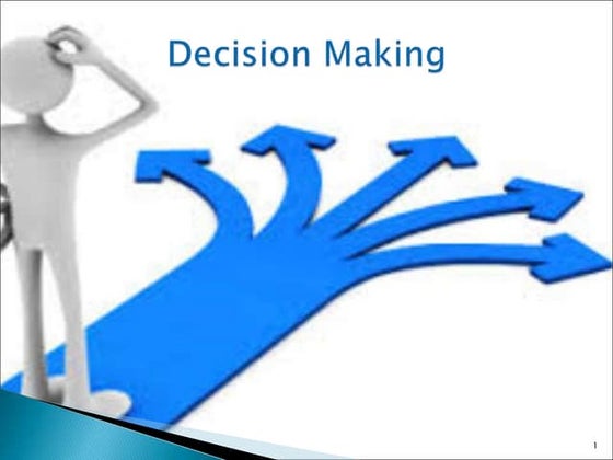 Decision making process | PPTX