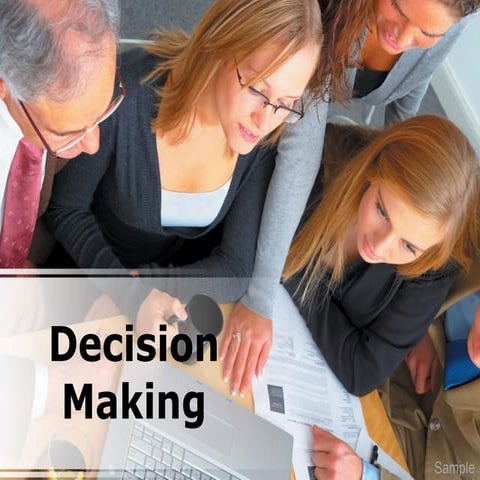 Decision making