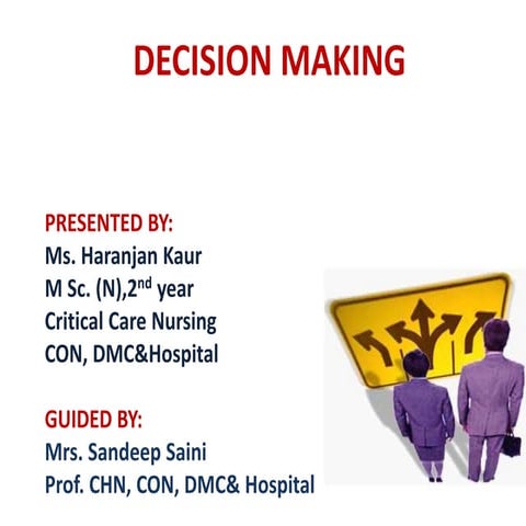 Decision Making