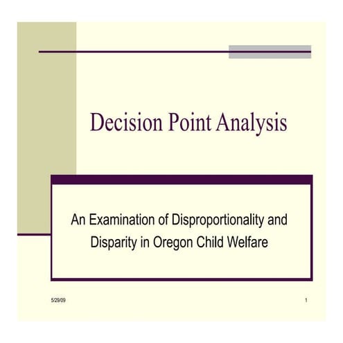 Decision Point Analysis