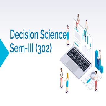 Decision science