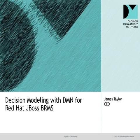 DecisionsFrst Modeler and Red Hat JBoss BRMS