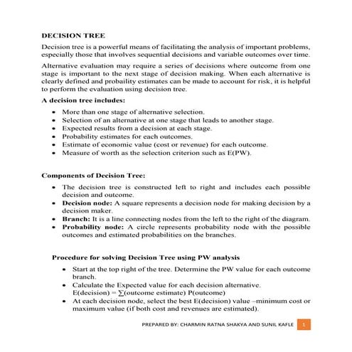 11.4 Decision Tree Analysis | PPTX