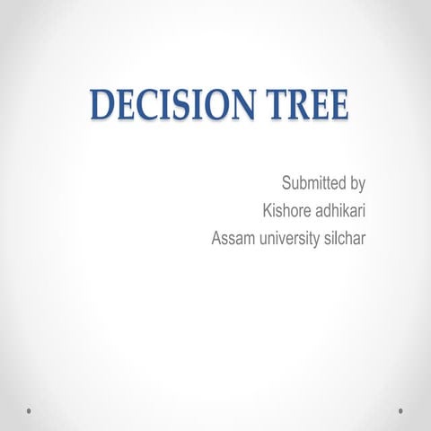Decision tree
