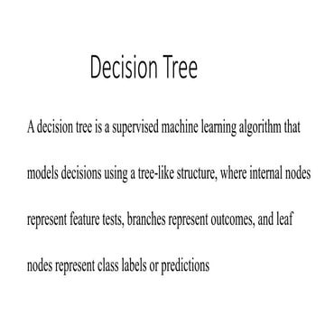 Machine Learning 3 - Decision Tree Learning | PPT