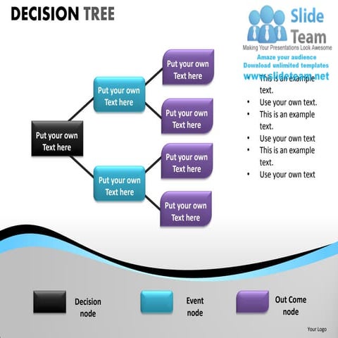 Decision tree powerpoint presentation slides ppt templates | PDF