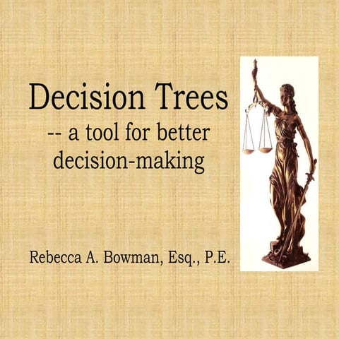 Decision Trees- a tool for better decision-making